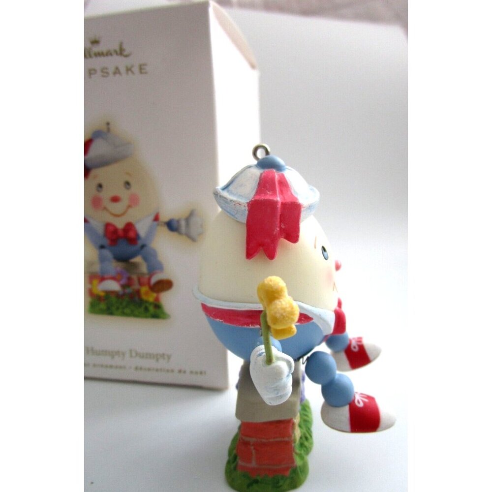 Hallmark Keepsake Ornament Christmas Humpty Dumpty Nursery Rhyme 2009 Handrafted - Picture 3 of 8